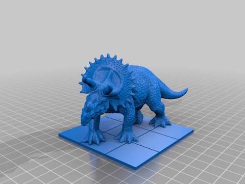 Image of Scale Triceratops