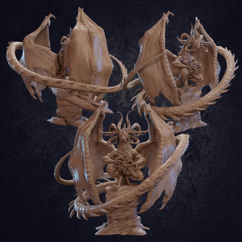 Image of Arcane Dragon - Presupported