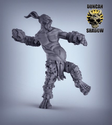 Image of Gargant pose two (pre supported)