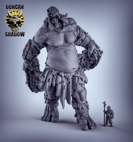 Image of Behemoth Titan pose 2 with flails