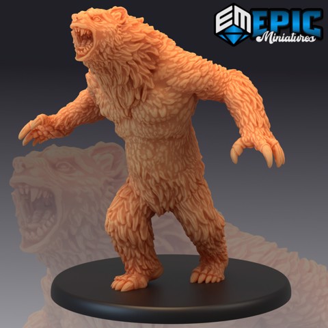 Image of Werebear / Bear Man Hybrid / Dire Beast / Forest Creature