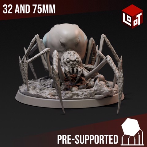 Image of Giant Spider - Expedition to the Underworld - Loot Studios