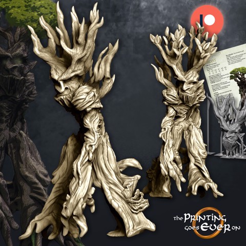Image of Marching Treant - Large Model - Presupported