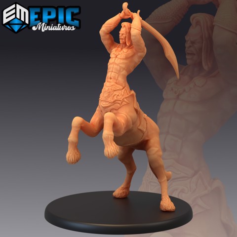 Image of Centaur Sword / Horse Human Hybrid / Classic Monster