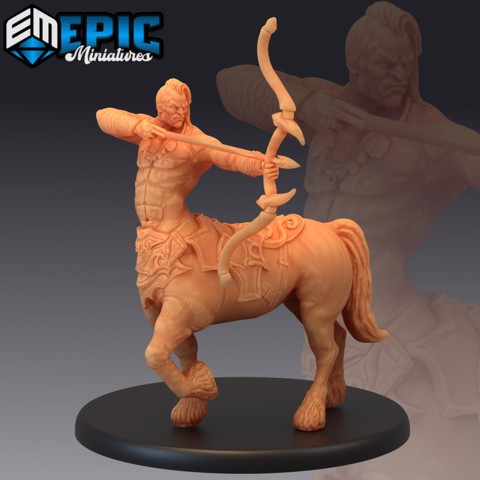 Image of Centaur Archer / Horse Human Hybrid Bow & Arrow / Classic Monster