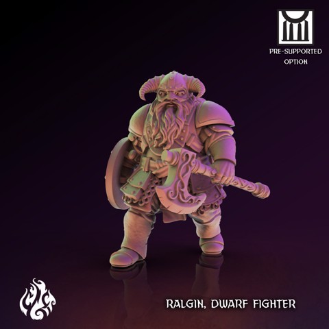 Image of Ralgin, Dwarf Fighter