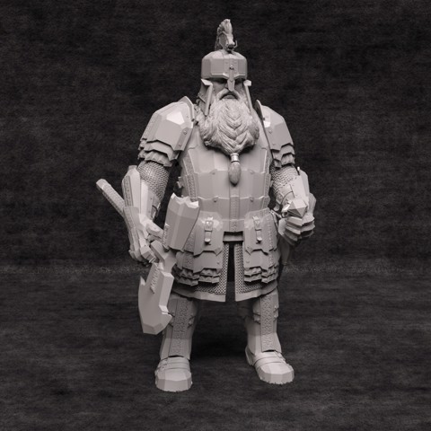 Image of Iron Hill Dwarf Collectable - Presupported