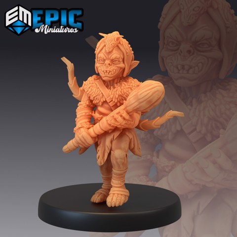Image of Goblin Warrior Club / Forest Encounter / Classic Monster