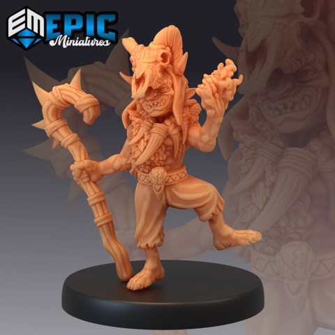 Image of Goblin Fire Shaman / Forest Encounter / Classic Monster
