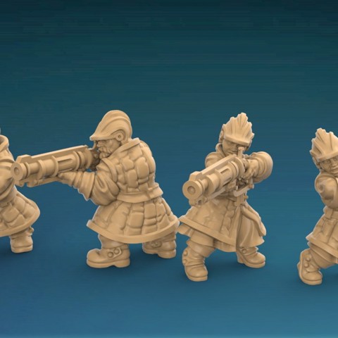 Image of Dwarf infantry line shooters