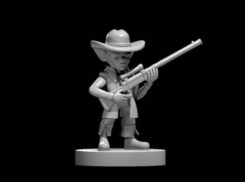 Image of Goblin Gunslinger with Long Rifle