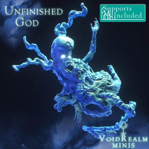 Image of Unfinished God (SUPPORTS included)