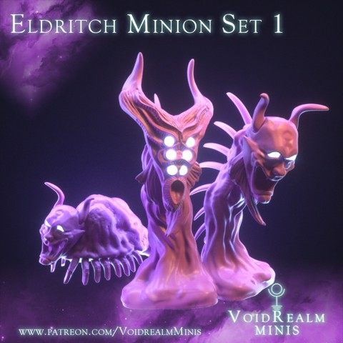 Image of Eldritch Larvae / Minion Set