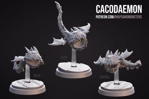 Image of Cacodaemons - 3D Printable Miniatures