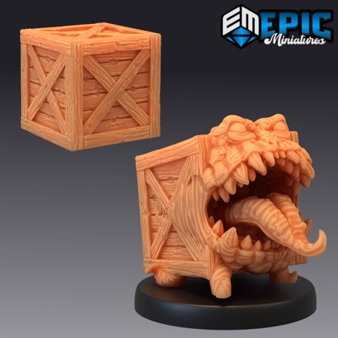 Image of Mimic Crate / Container Monster / Classic Box Trap