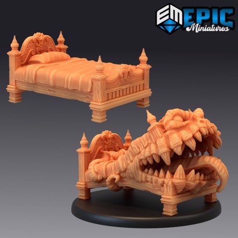 Image of Mimic Bed / Furniture Monster / Classic House Trap