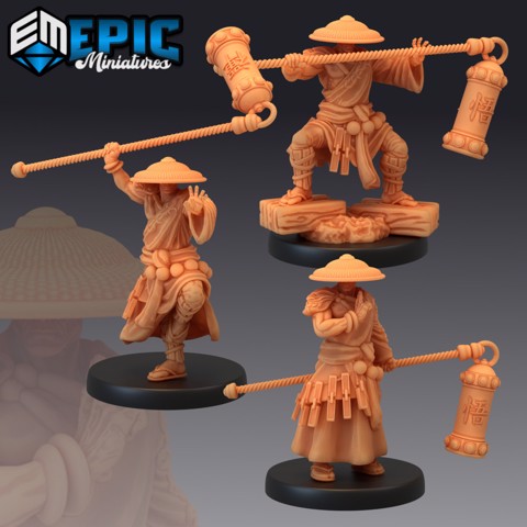 Image of Tripitaka Set / Tang Sanzang / Chinese Monk Warrior / Journey to the West Collection