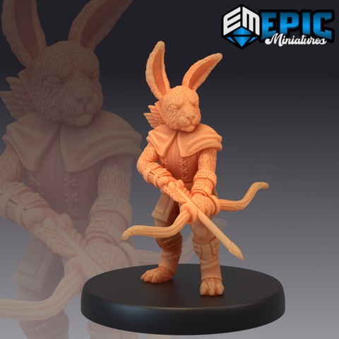 Image of Bunny Ranger / Rabbit Bow & Arrow / Rodent Archer
