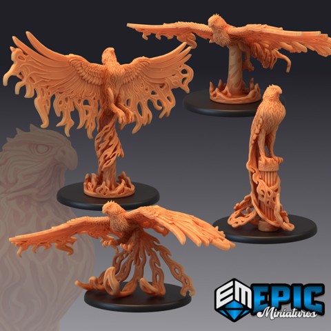 Image of Phoenix Set / Vermillion Bird of the South / Elder Fire Elemental Collection