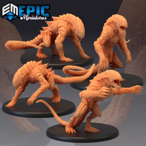 Image of Hound of Tindalos Set / Lovecraft Monster Collection