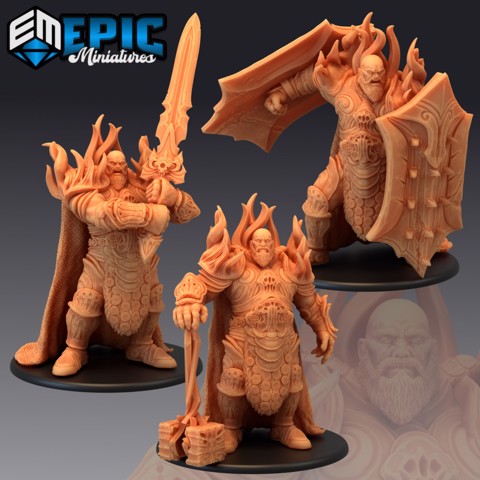 Image of Fire Giant Set / Titan Warrior / Classic Encounter Collection