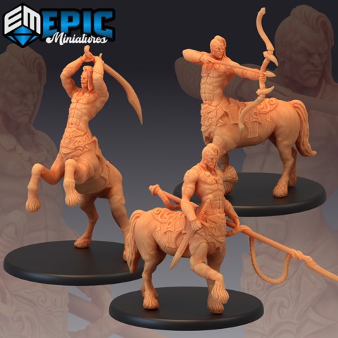 Image of Centaur Set / Horse Human Hybrid / Classic Monster Collection