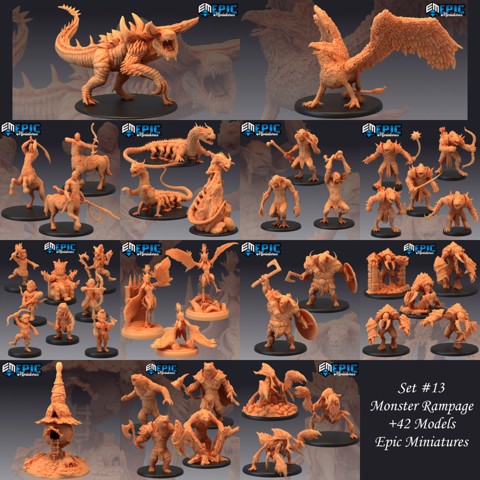 Image of Monster Rampage Set / Classic Encounters Collection