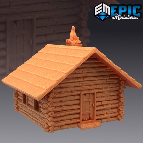 Image of Hunting Hut / Log House / Wooden Home