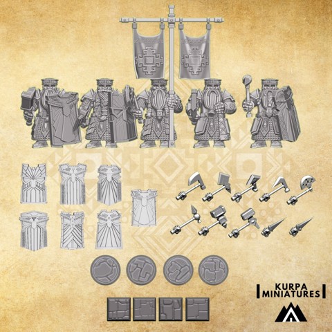 Image of Dwarf Warriors kit