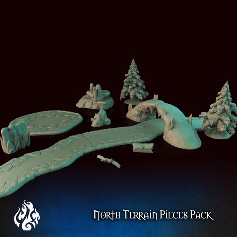 Image of North Terrain Pieces Pack