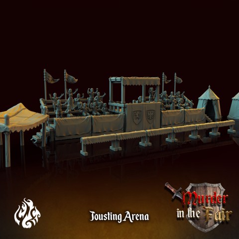 Image of Jousting Arena - FDM Supported