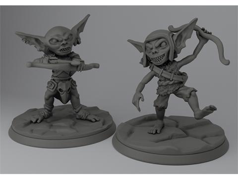 Image of D&D tabletop miniatures goblin