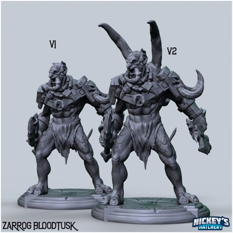 Image of Zarrog Bloodtusk, Troll Warrior
