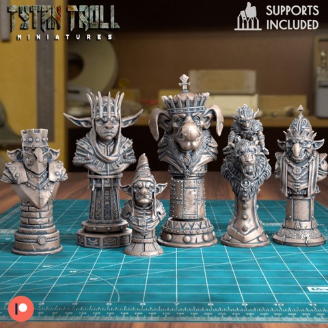Image of Goblin Chess Set [Pre-Supported]