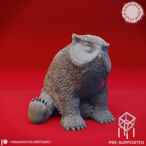 Image of Obear Cub - Tabletop Miniature (Pre-Supported)