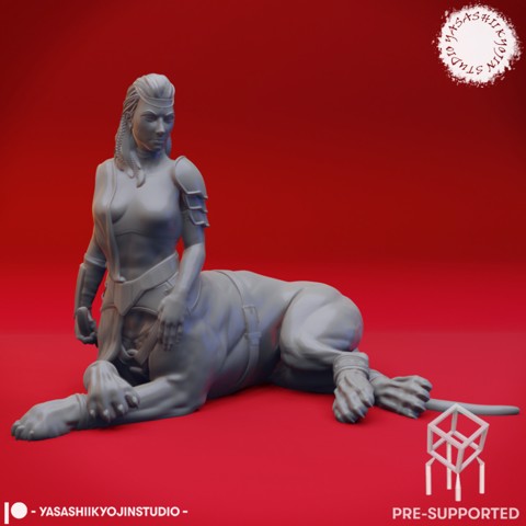 Image of Lamia - Tabletop Miniature (Pre-Supported)