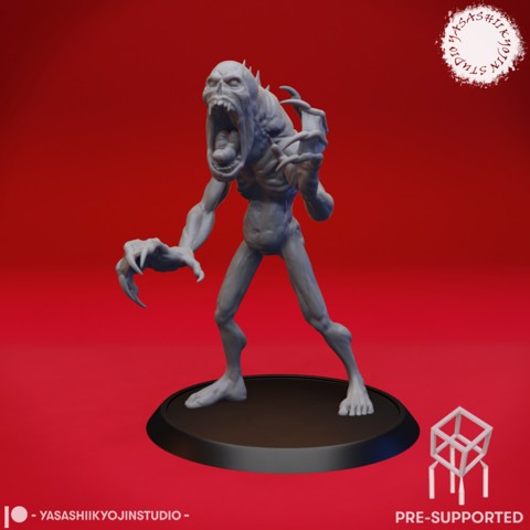 Image of Sorrowsworn - The Hungry - Tabletop Miniature (Pre-Supported)