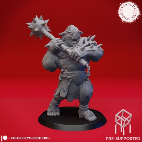 Image of Bugbear - Tabletop MIniature (Pre-Supported)