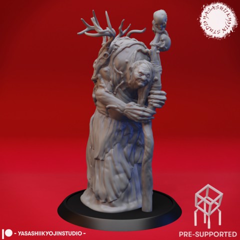 Image of Annis Hag - Tabletop Miniature (Pre-Supported)