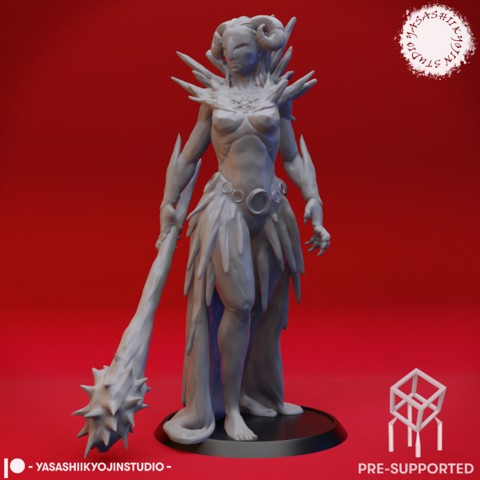 Image of Maiden - Second Form - Tabletop Miniature (Pre-Supported)