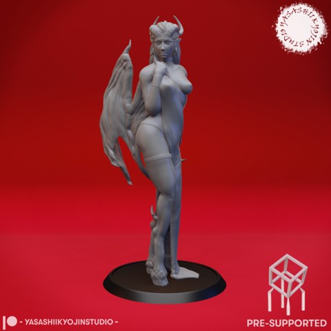 Image of Succubus - Tabletop Miniature (Pre-Supported)