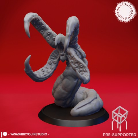 Image of Grick - Tabletop Miniature (Pre-Supported)