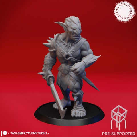 Image of Goblin - Tabletop MIniature (Pre-Supported)