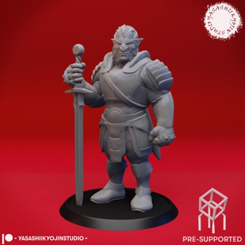 Image of Hobgoblin - Tabletop Miniature (Pre-Supported)