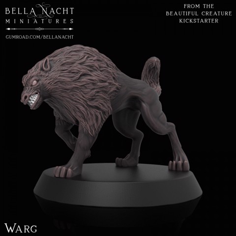 Image of Warg - 32mm Scale