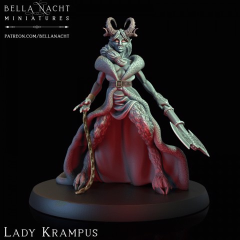Image of Lady Krampus - Pre Supported