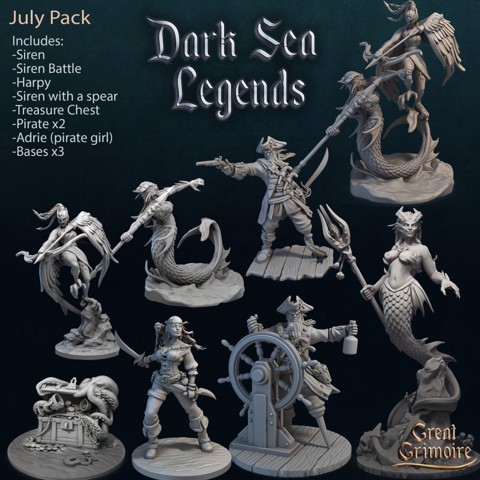 Image of Dark Sea Legends Set