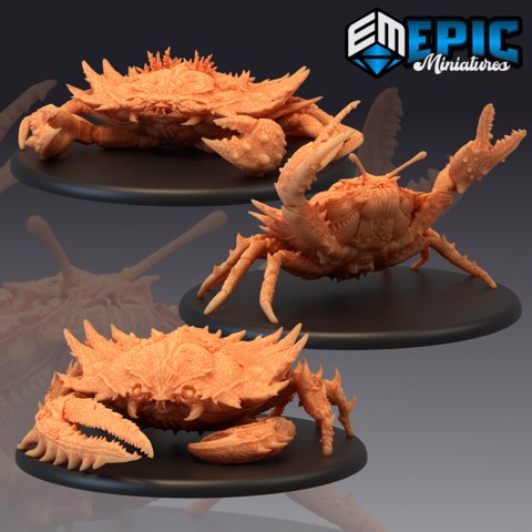 Image of Giant Crab Set / Sea Monster Collection