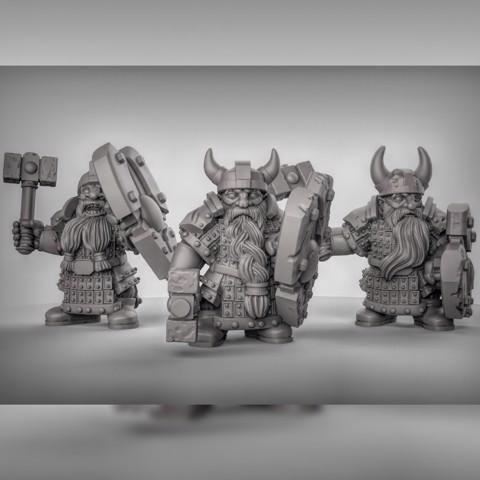 Image of Armoured Dwarves