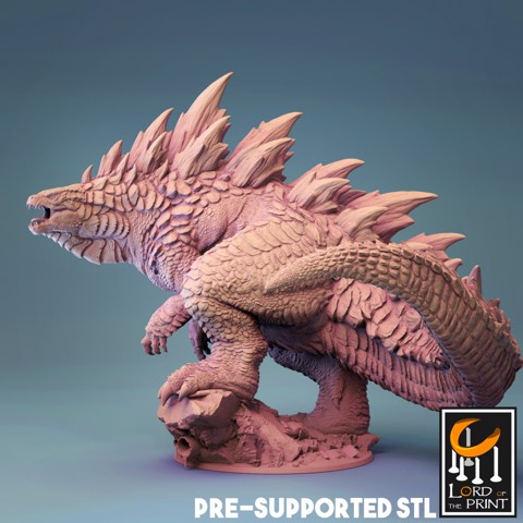 Image of Kaiju lezard king